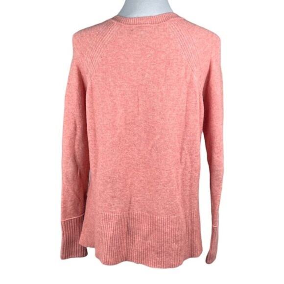 J. Crew Wool V Neck Sweater Pink Size Small - Picture 4 of 6